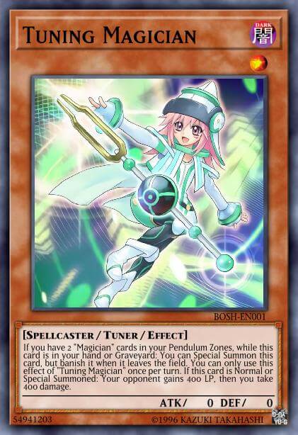 Tuning Magician - BOSH-EN001 Yugioh Card