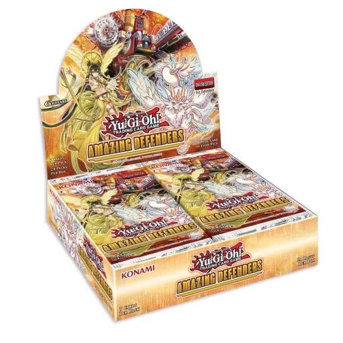 YuGiOh Amazing Defenders - 7 x card Booster Box