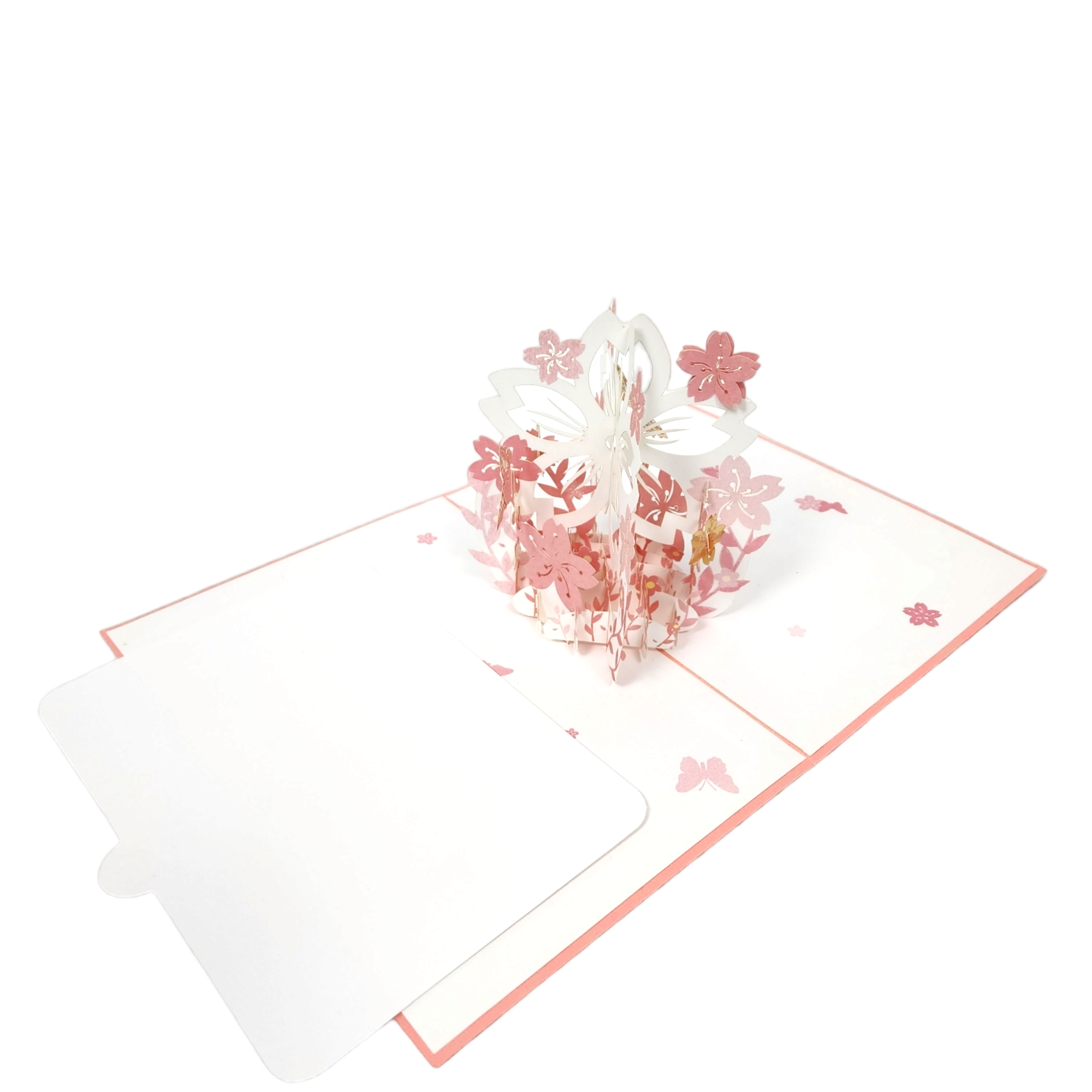 Butterflies and Flower Pop 3D Greeting Card The Plush Kingdom