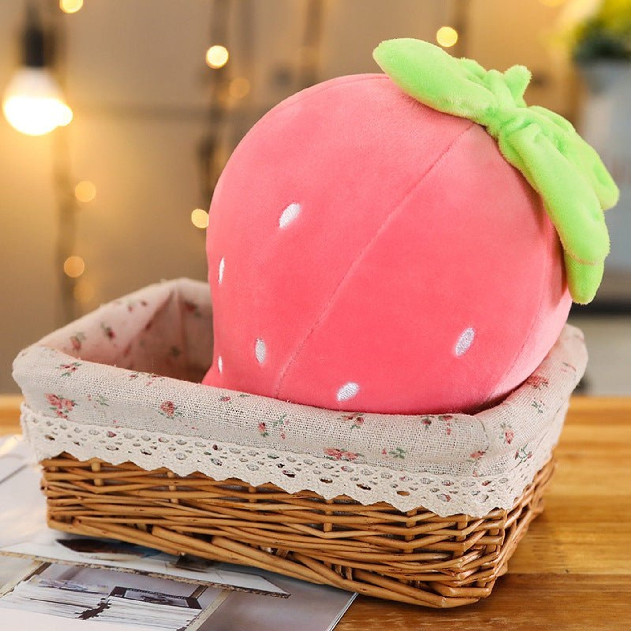 Fruit Plushies - Watermelon, Pineapple and Cherry Soft Toys for Kids,  Adults and Babies