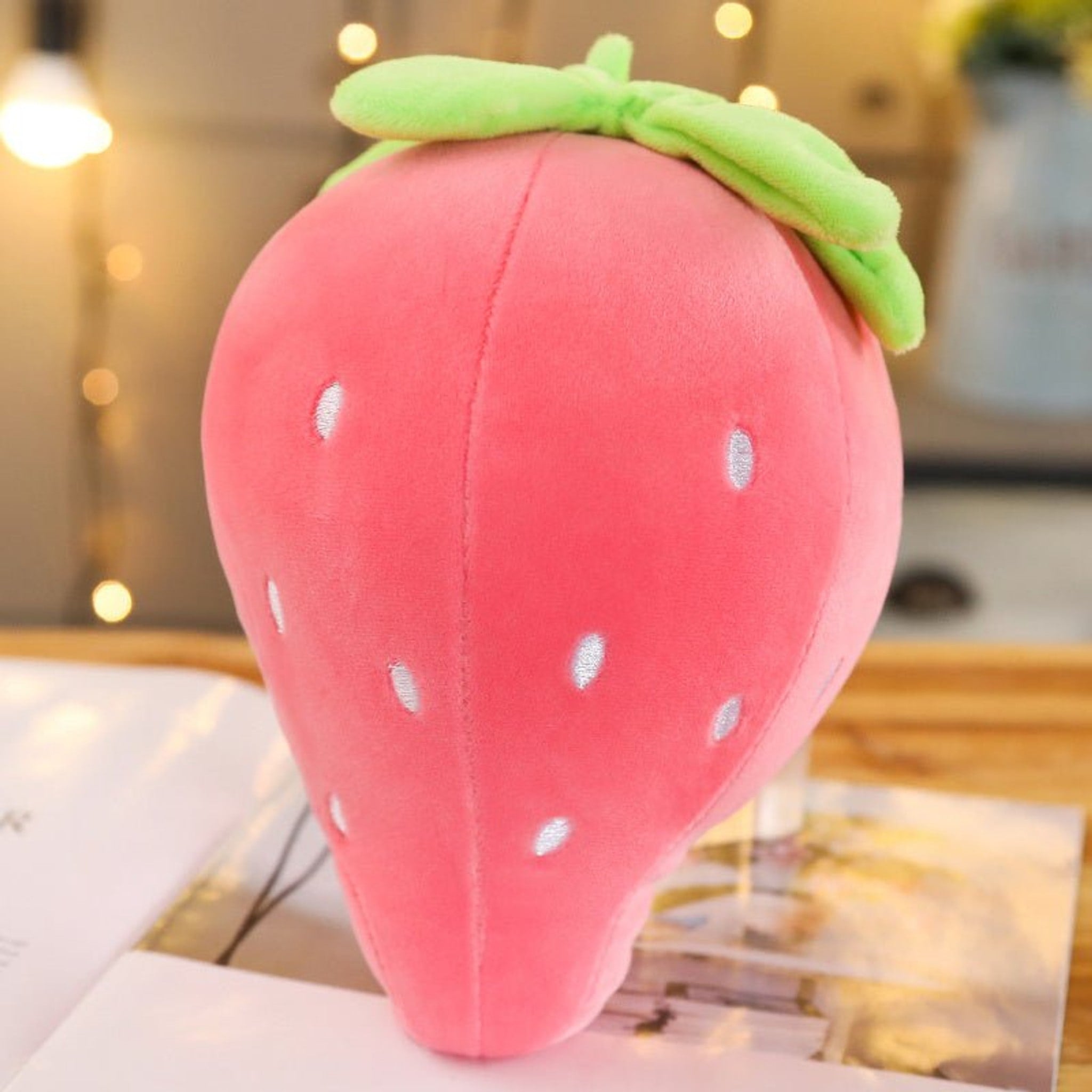 Cute Fruit Plushie Strawberry Pillow - Softest Stuffed Toy