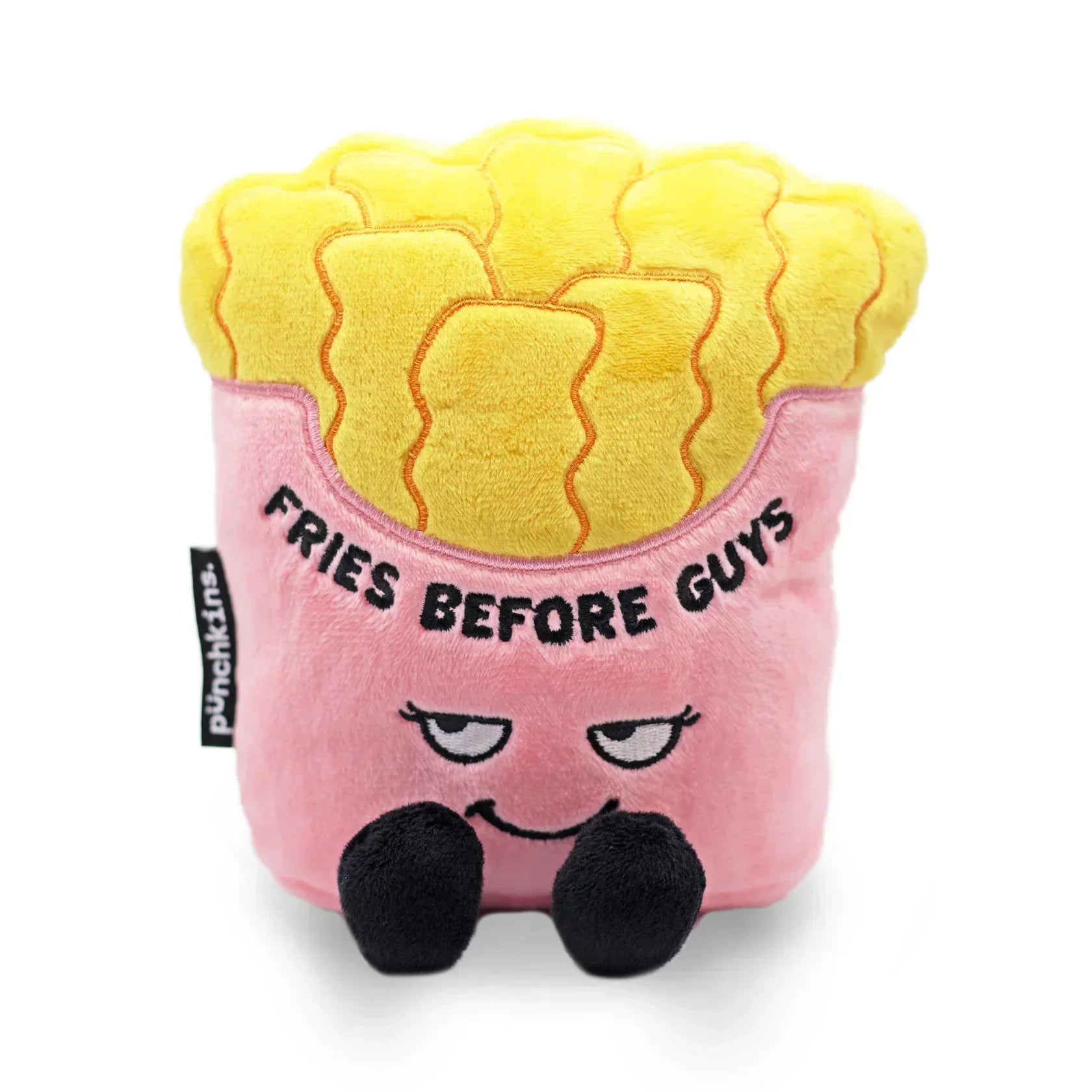 "Fries Before Guys" Plush French Fries The Plush Kingdom