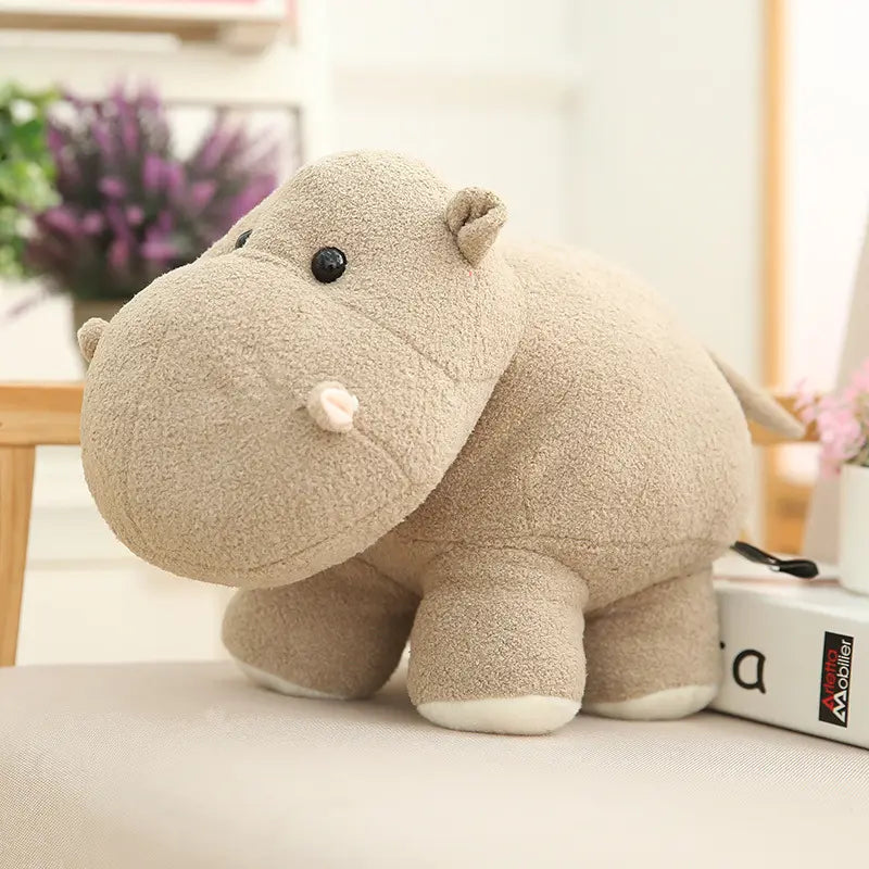 Hippo and Elephant Plush Toy The Plush Kingdom
