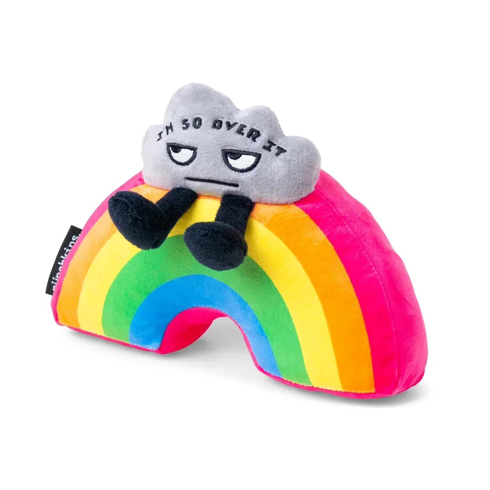 "I'm So Over It" Plush Rainbow The Plush Kingdom