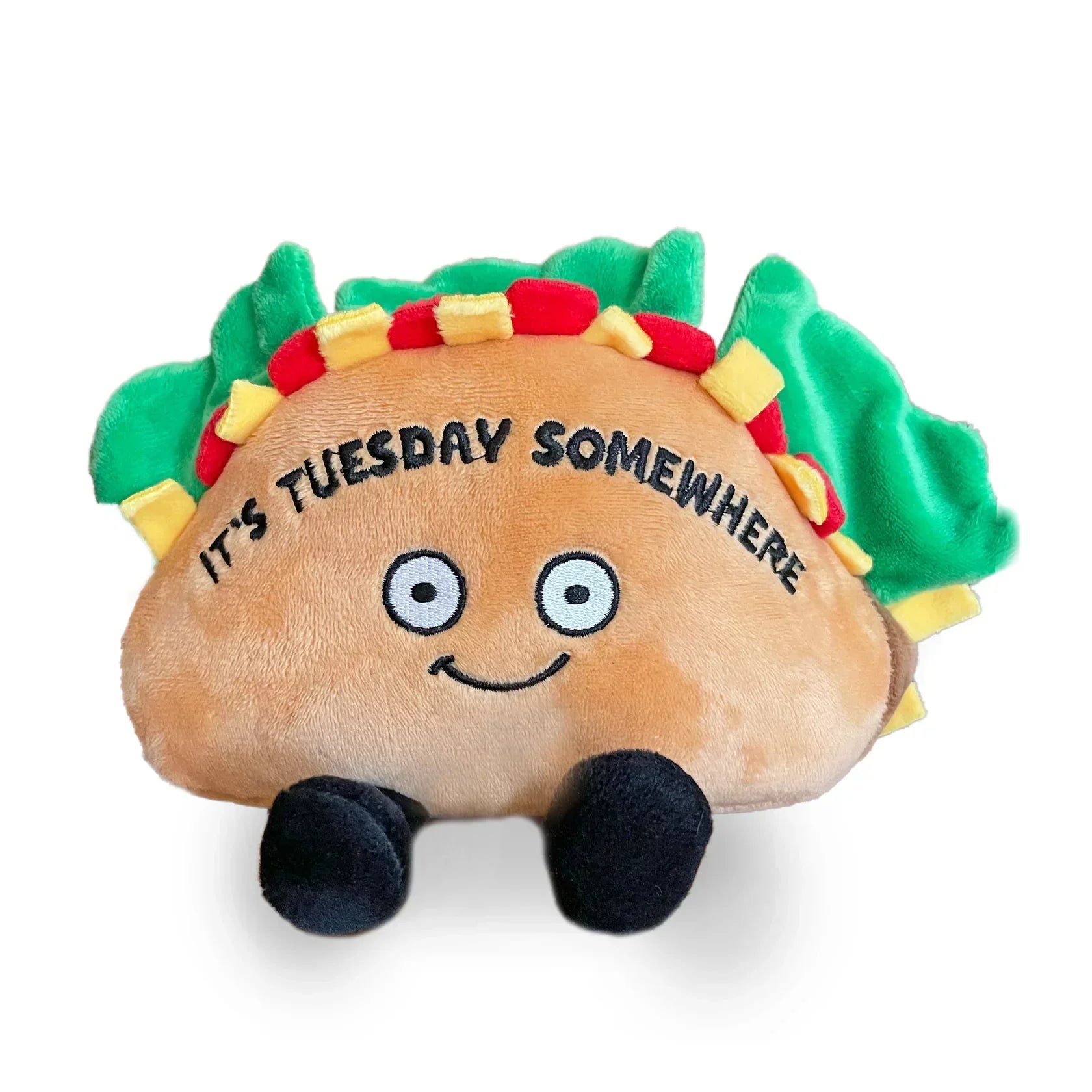 "It's Tuesday Somewhere" Plush Taco The Plush Kingdom