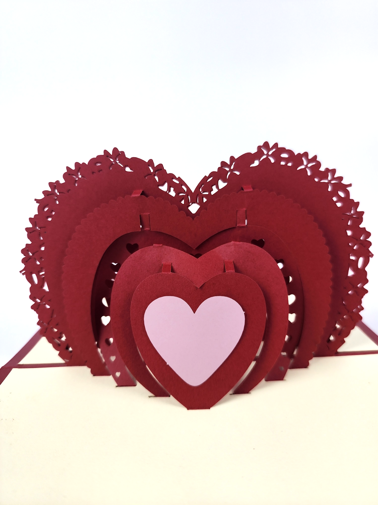 Love 3d pop up greeting carf The Plush Kingdom