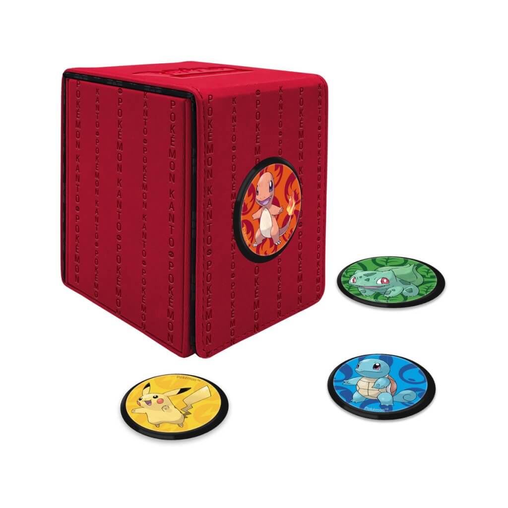 POKEMON - Alcove Click Deck Box - Kanto The Plush Kingdom