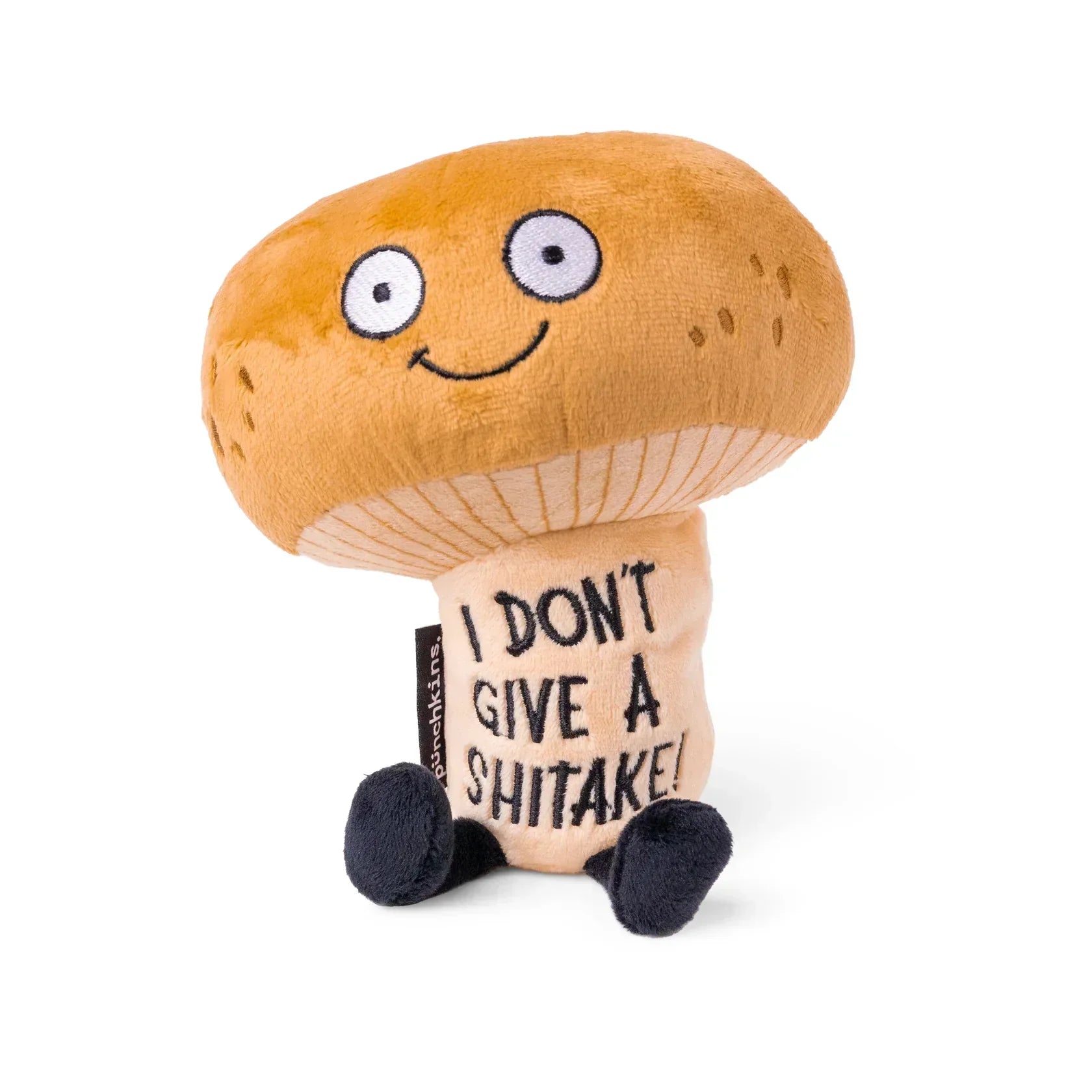 [PRE-ORDER] "I Don't Give A Shitake" Plush Mushroom The Plush Kingdom