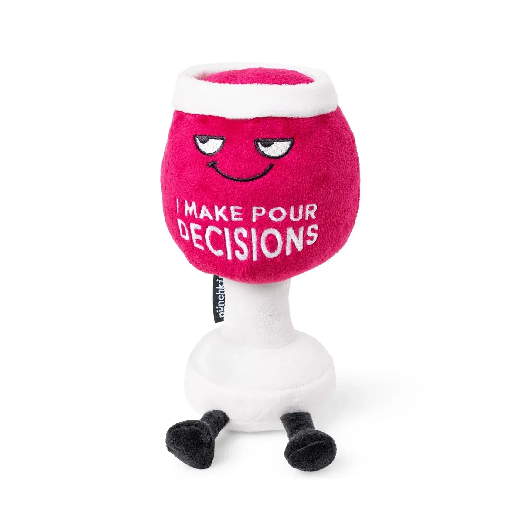 [PRE-ORDER] "I Make Pour Decisions" Plush Red Wine The Plush Kingdom