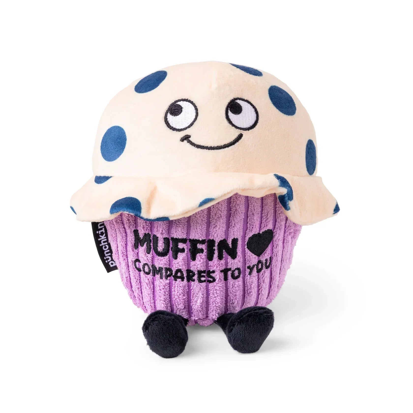 [PRE-ORDER] "Muffin Compares To You" Plush Blueberry Muffin The Plush Kingdom