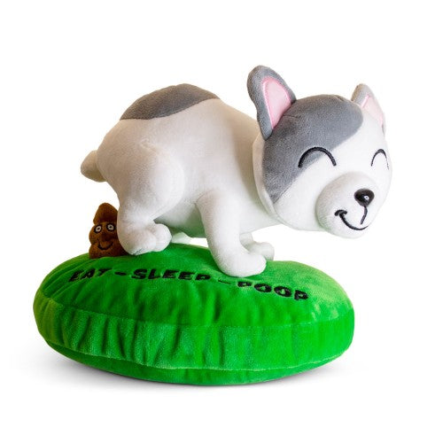 “Eat, Sleep, Poop” – Frenchie Plush