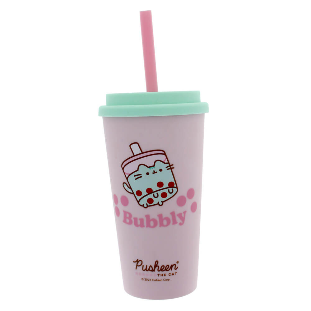 PUSHEEN SIPS BEAKER & STRAW