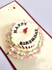 Happy birthday cake 3d pop up greeting carf