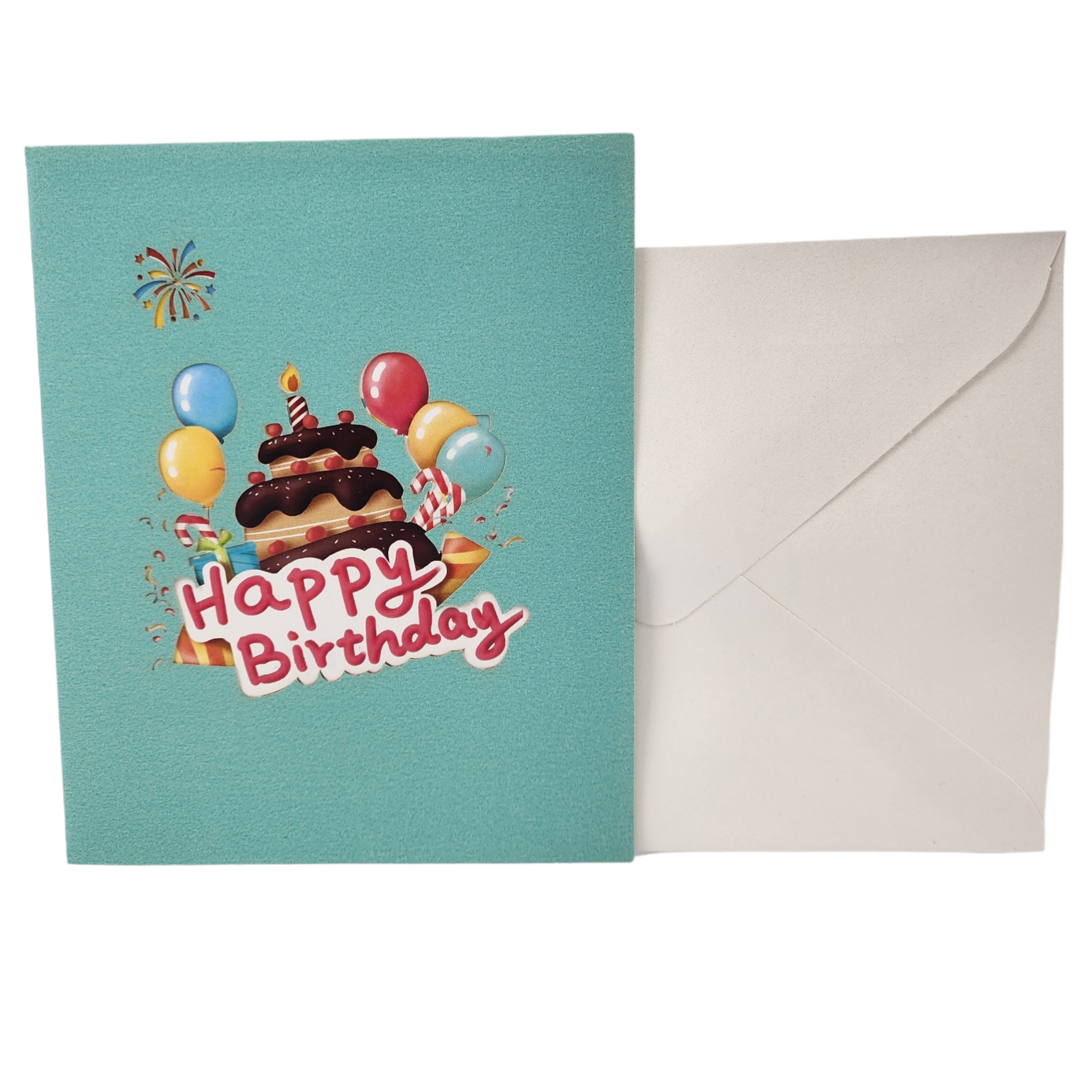 Happy Birthday Train 3d Pop up Greeting Card