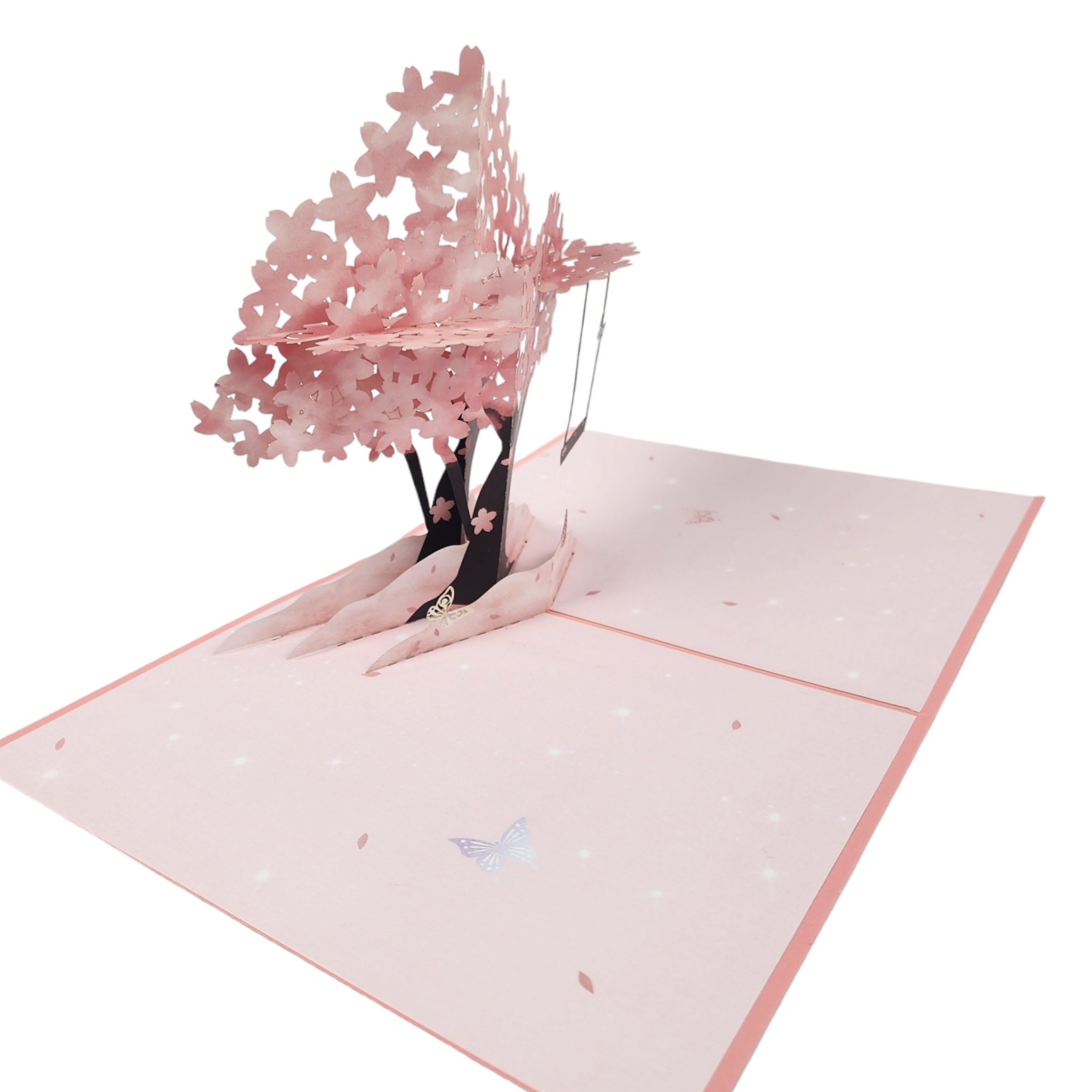 Blossom tree 3d pop up greeting card