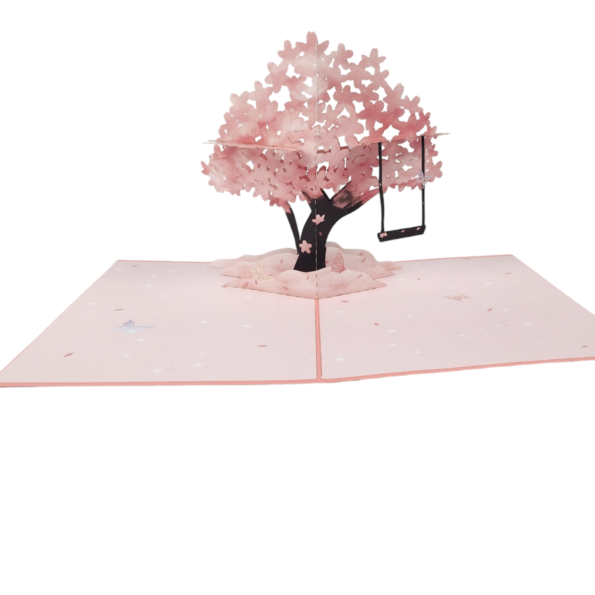 Blossom tree 3d pop up greeting card