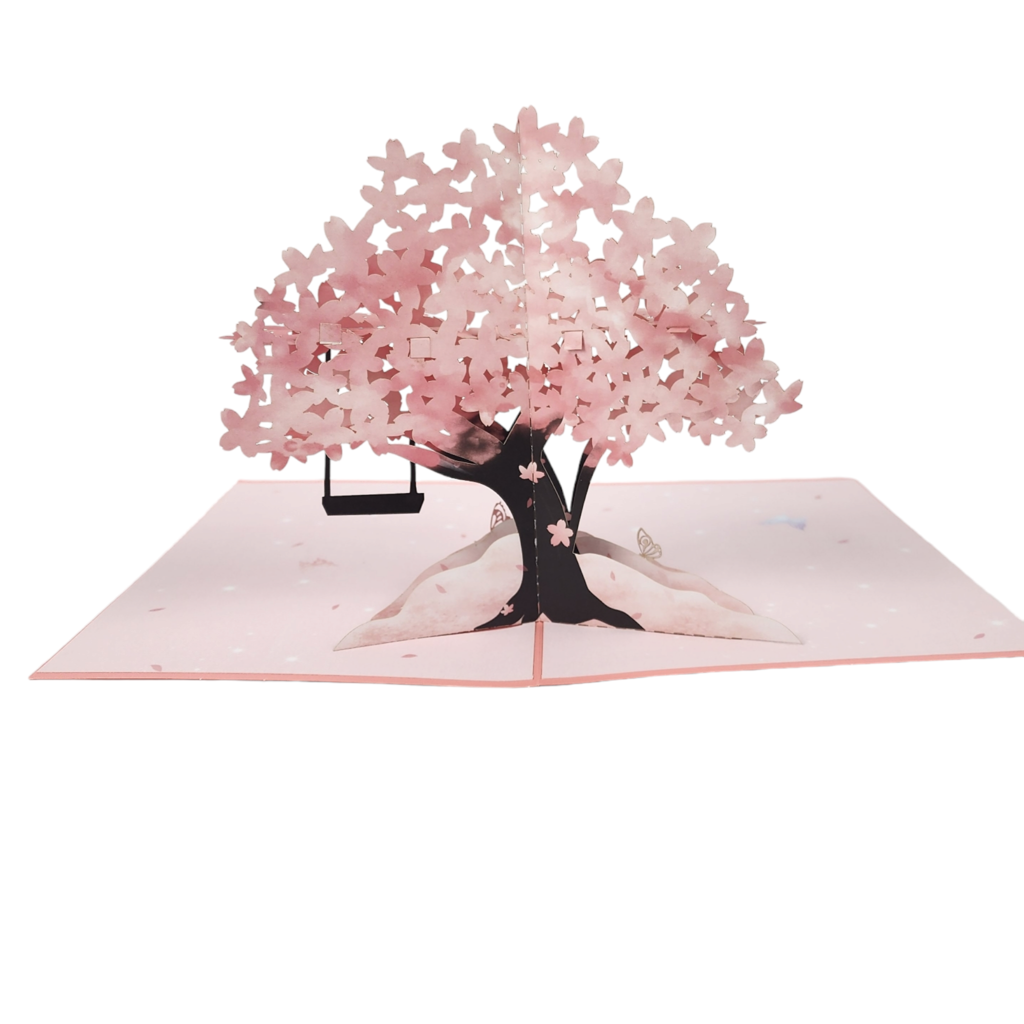 Blossom tree 3d pop up greeting card