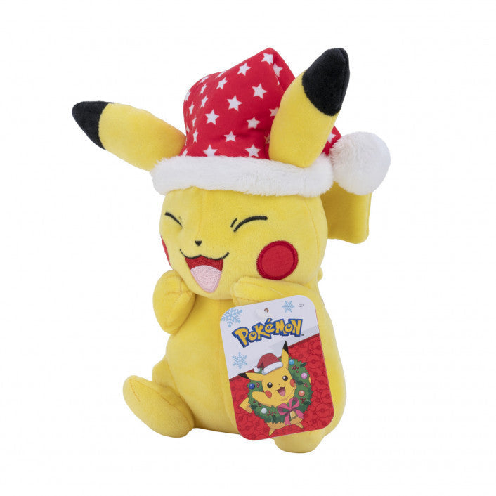 Pokemon 8" Christmas Holiday Plush Collection The Plush Kingdom