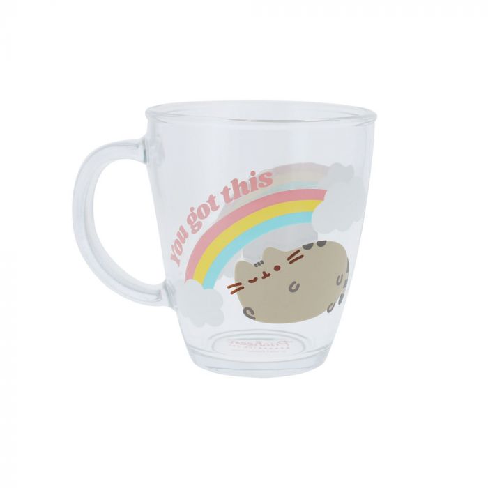 Pusheen Self Care Club: Glass Mug The Plush Kingdom