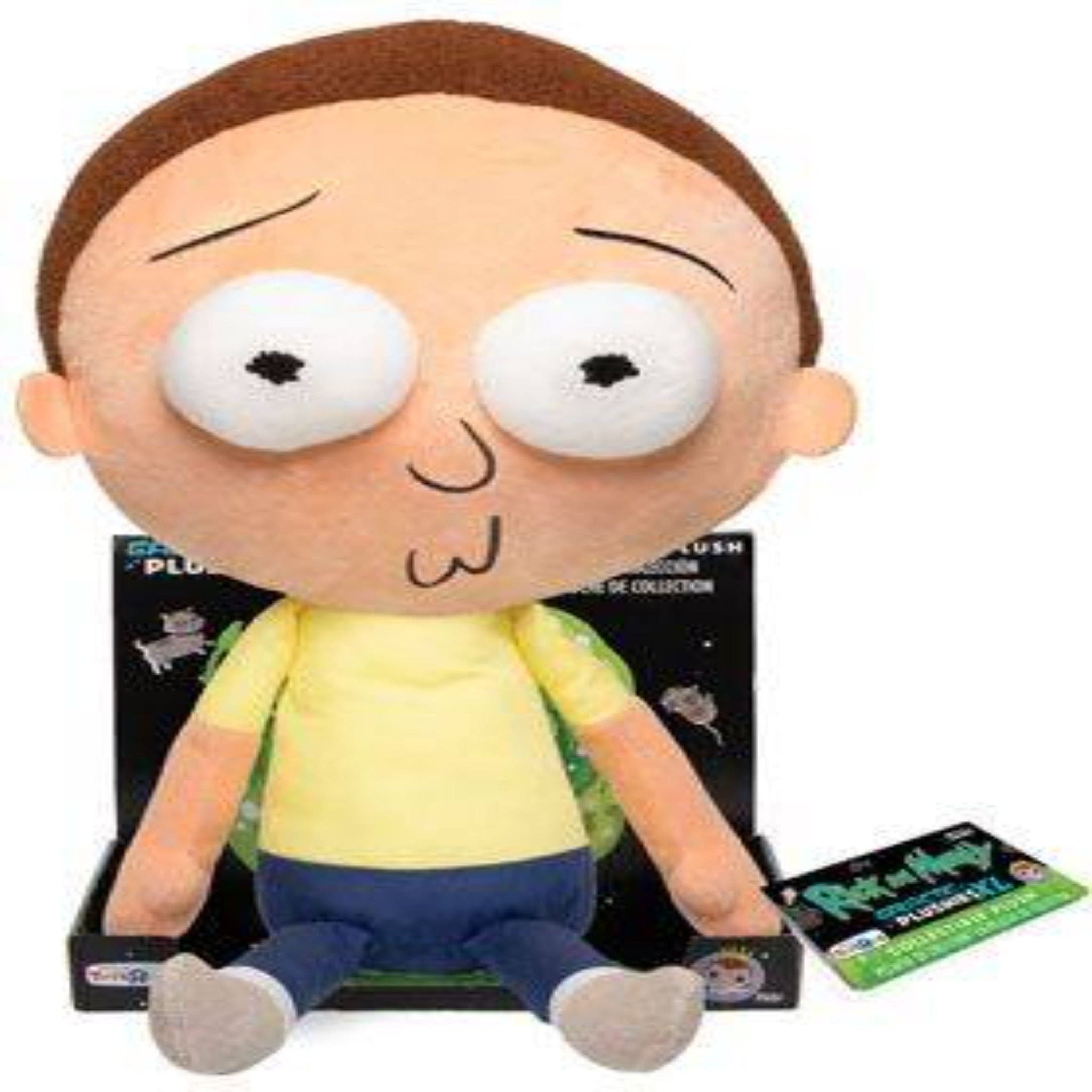 Rick and Morty - Morty with Tray Plush The Plush Kingdom