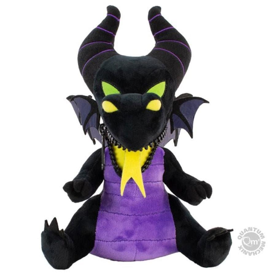 Sleeping Beauty - Maleficent Dragon Zippermouth Plush The Plush Kingdom