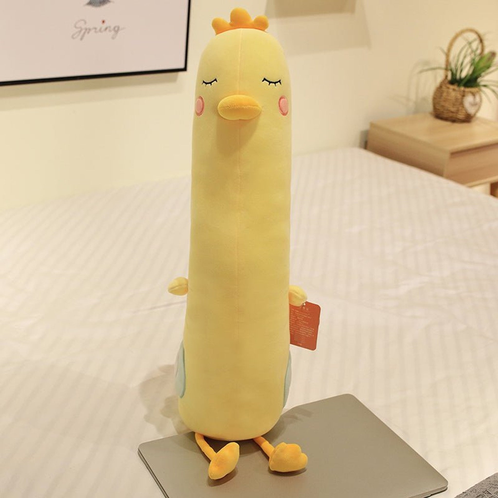 Yellow Chicken Body Pillow