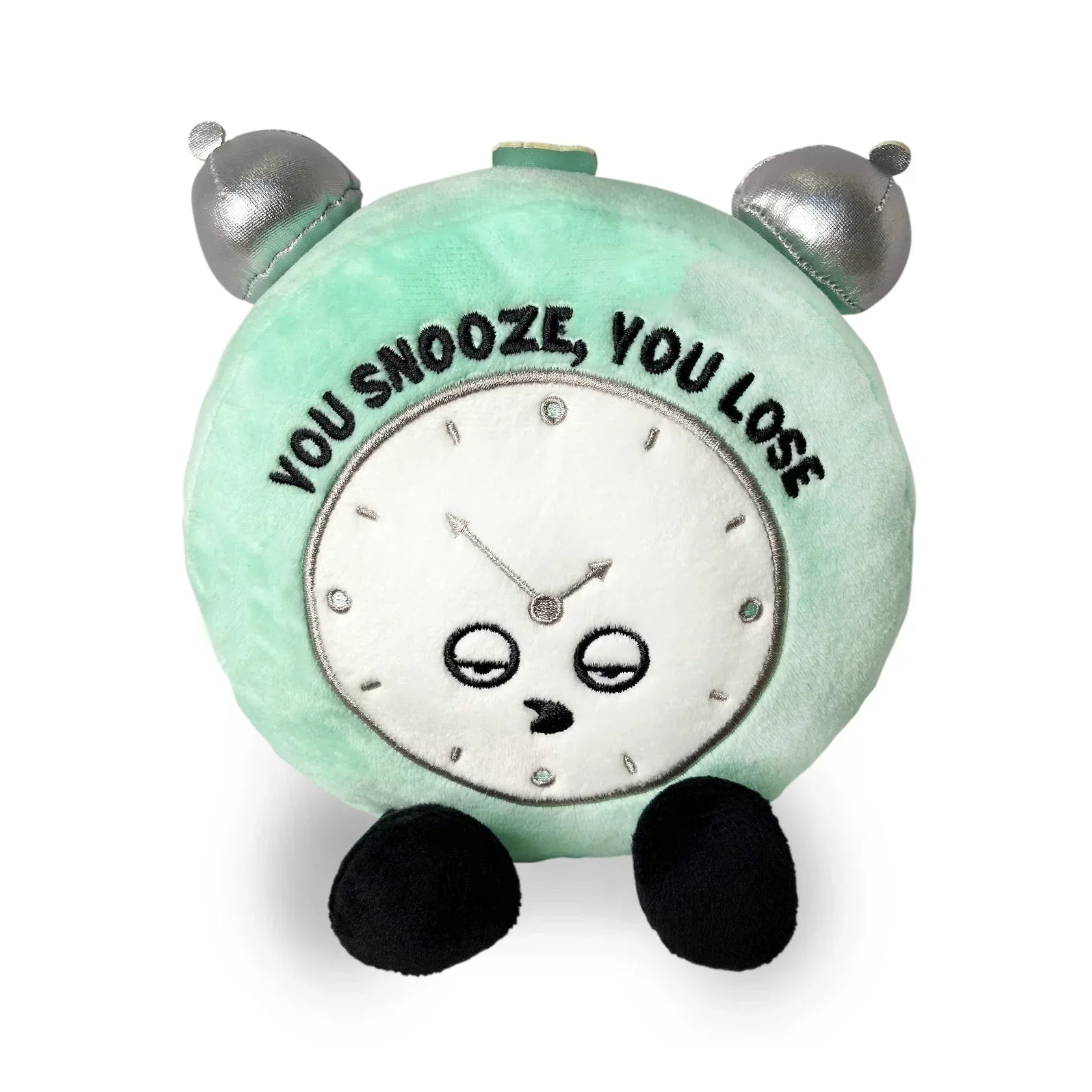 "You Snooze, You Lose” Plush Alarm Clock The Plush Kingdom
