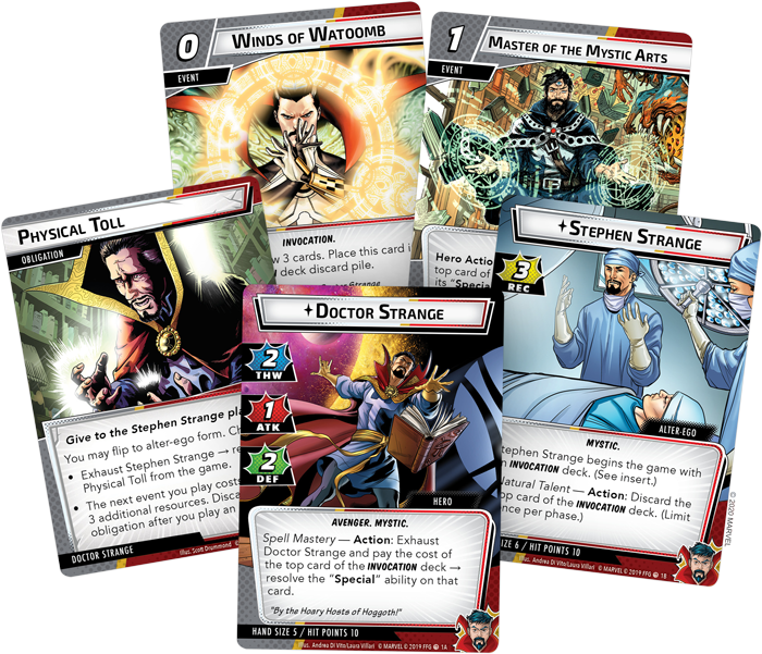 Marvel Champions LCG - Doctor Strange Hero Pack Living Card Game