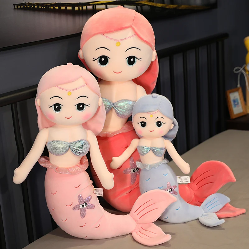 Cute Mermaid Plushie - Dive into Comfort and Magic