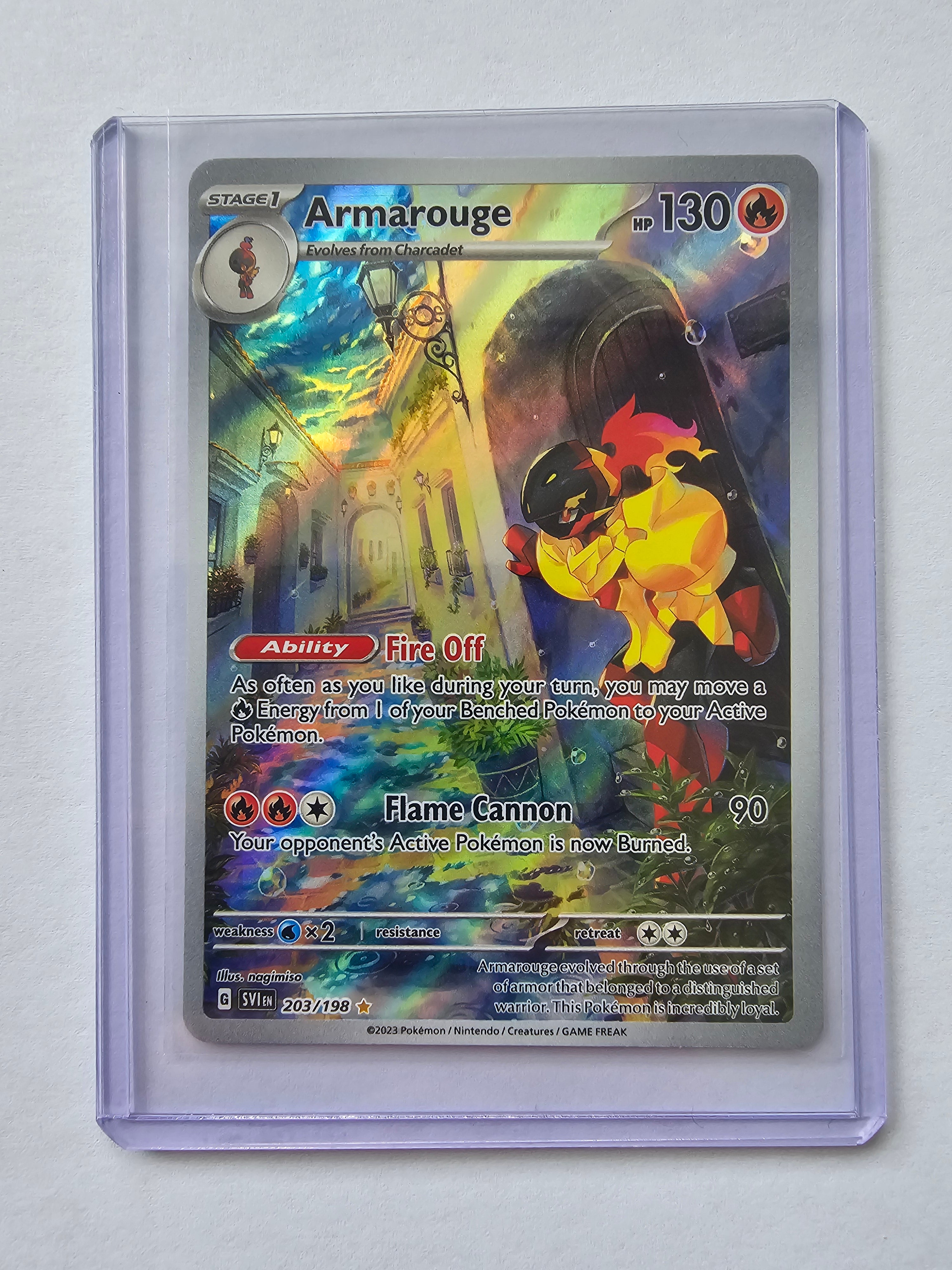 Armarouge - 203/198 - Secret Rare - Scarlet & Violet SV1 - Pokemon TCG