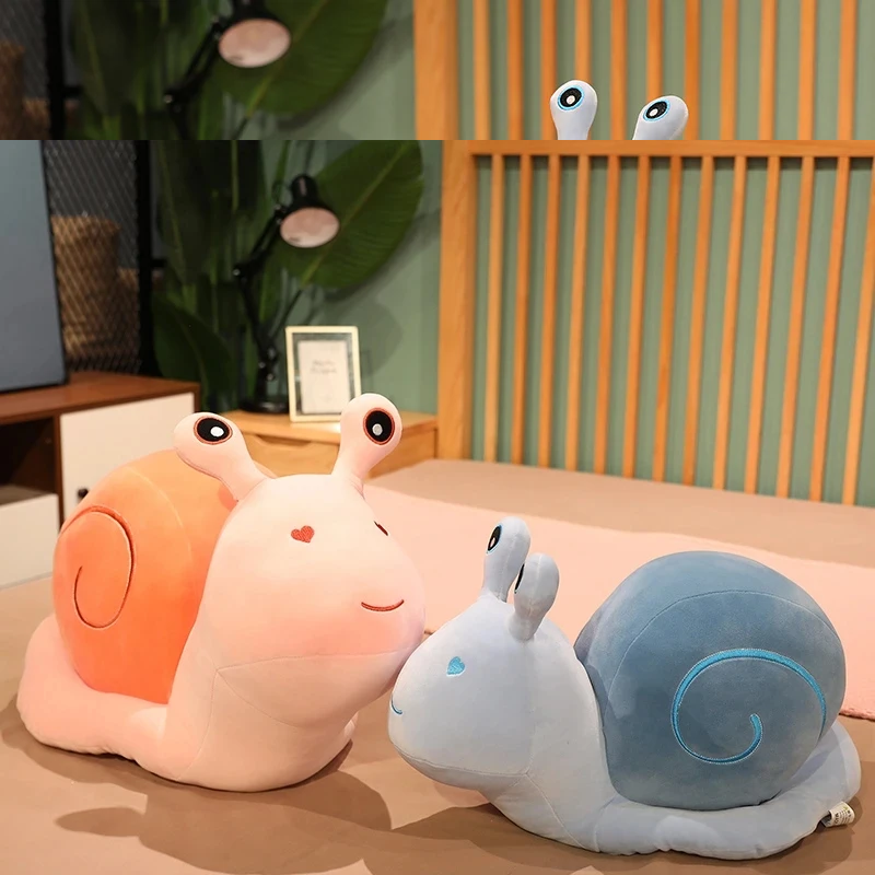 Cute Snail Plushie - Your Adorable and Soft Cuddle Buddy